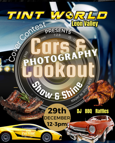 Tint World-Cars & Photography Cookout